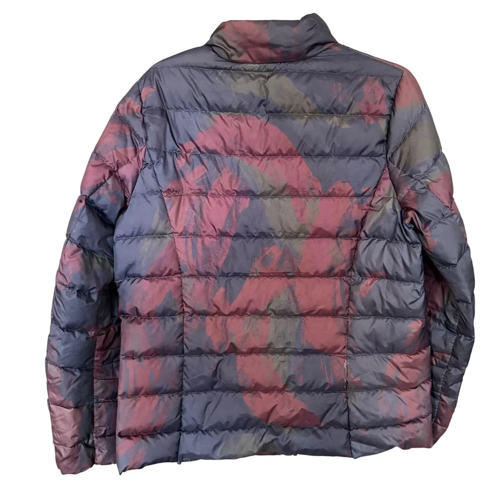 EDDIE BAUER CirriusLite Puffer Jacket Down Fill Quilted Purple Blue Wmns Size‎ L
